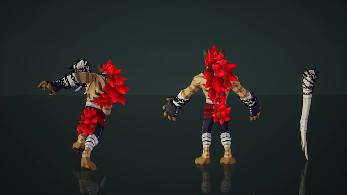 make a textured 3d model with your concept