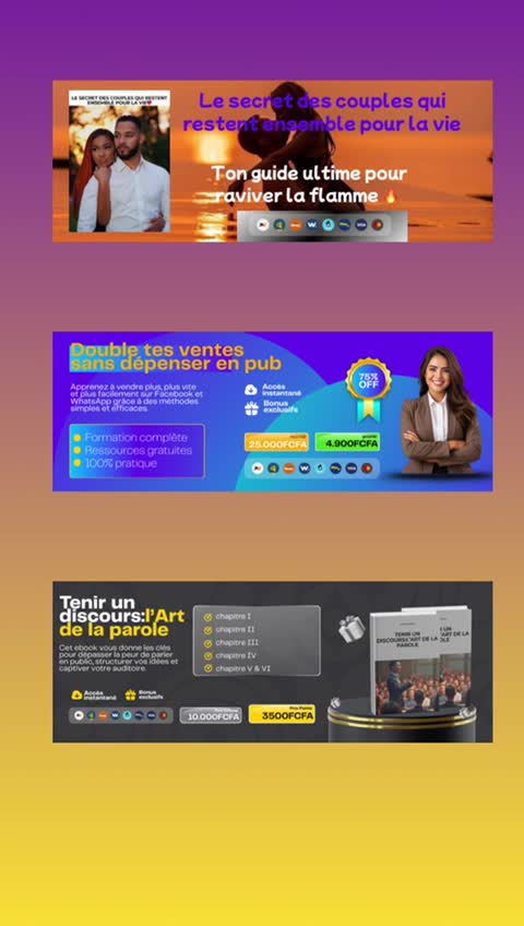 create your event and promotional posters