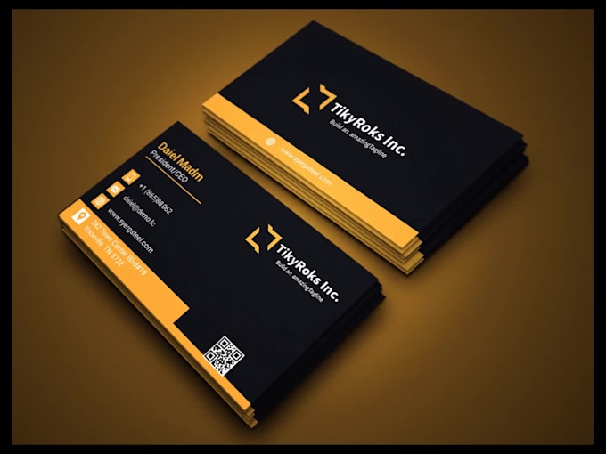 design outstanding business card