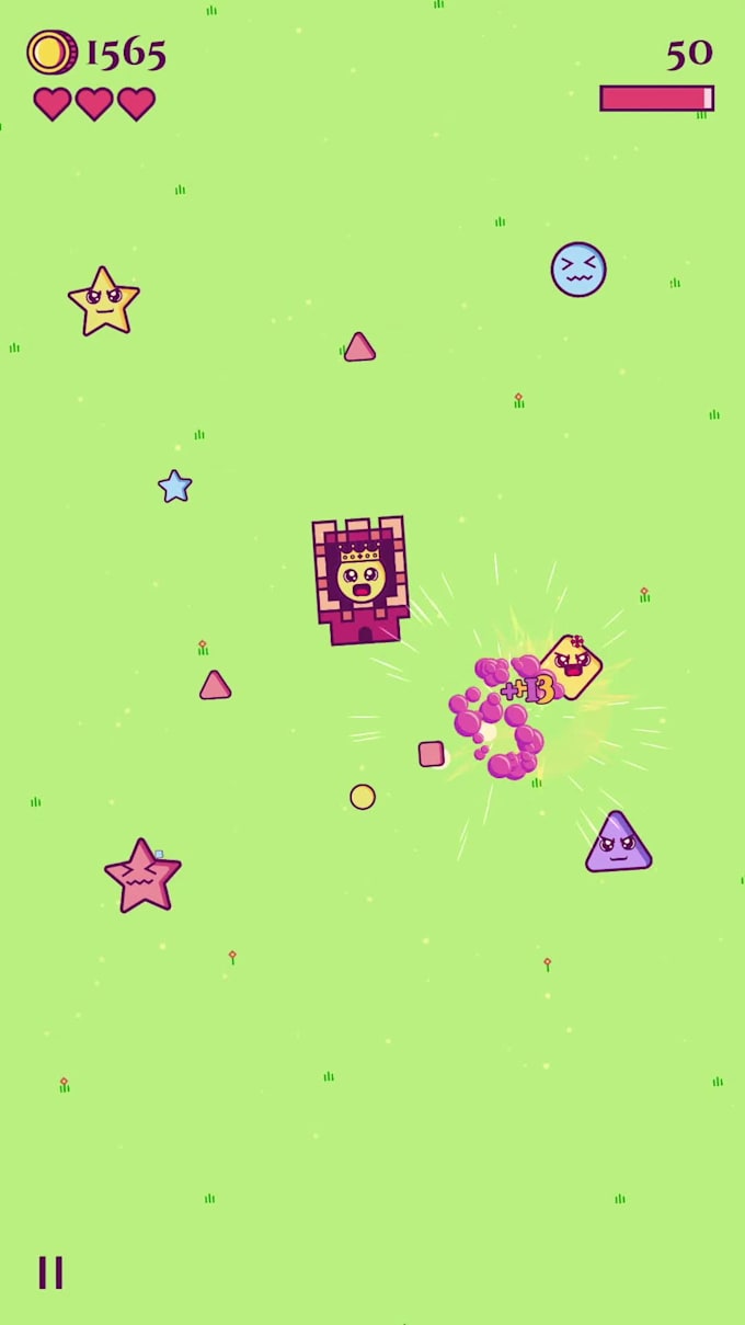 develop a 2d game for mobile devices, android, ios, etc