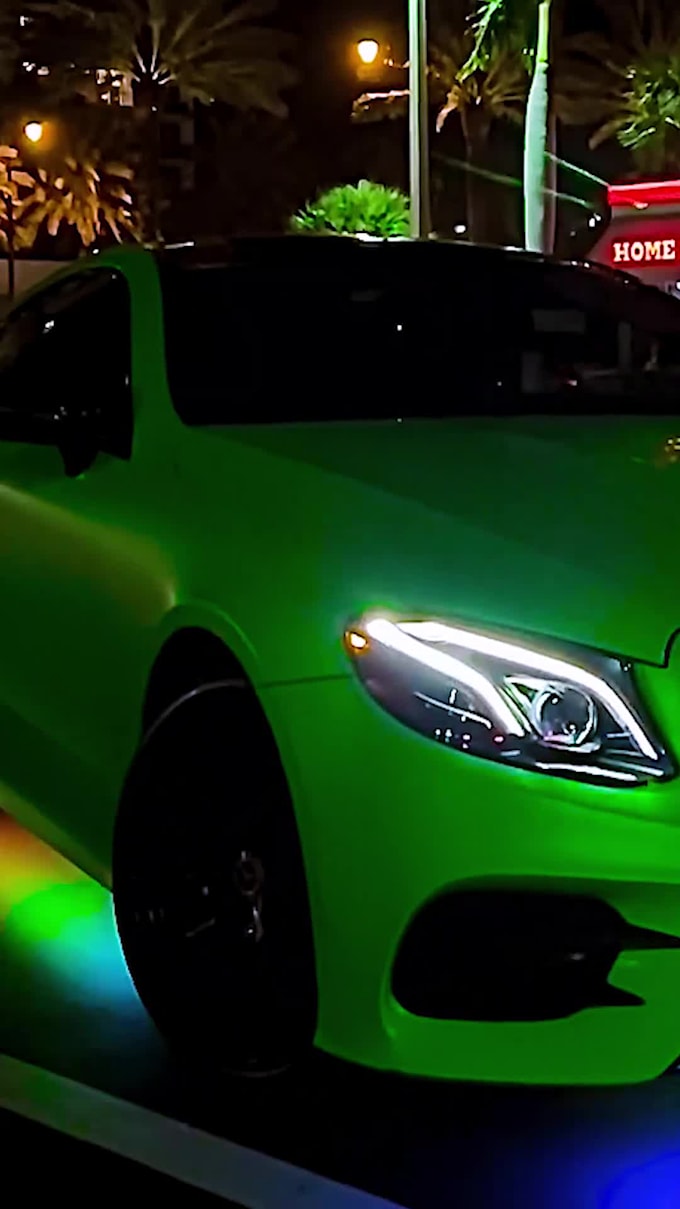 do car edits for youtube and car commercials