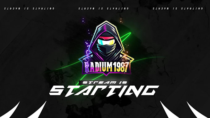 create animated stream package anime, screens, panels, alert
