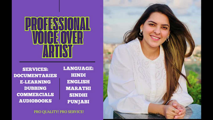 be your indian voice over expert