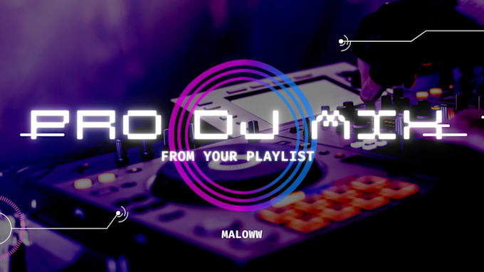 mix your playlist into a pro dj set