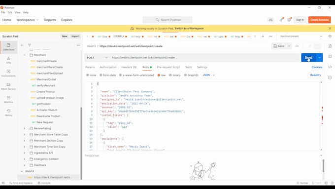 do API integration and development in php laravel