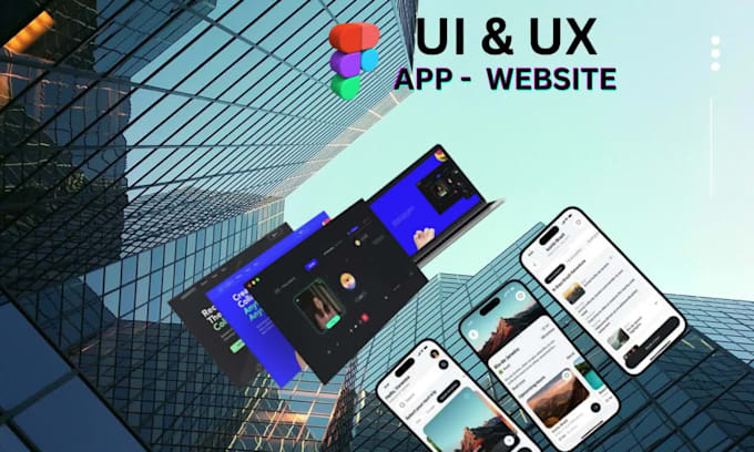 design ui ux website, mobile app using figma, website mockup