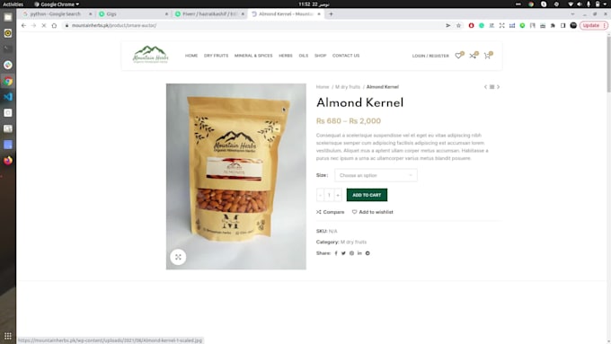 develop a wordpress ecommerce website