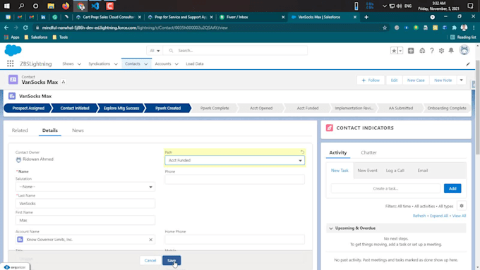 be your salesforce developer for apex, visualforce, lwc, API