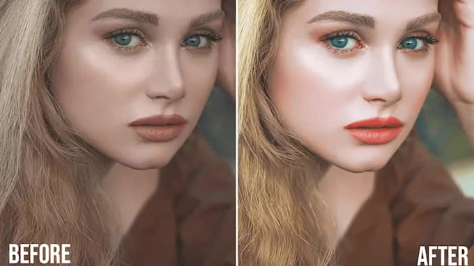 professionally retouch and edit your photo in photoshop