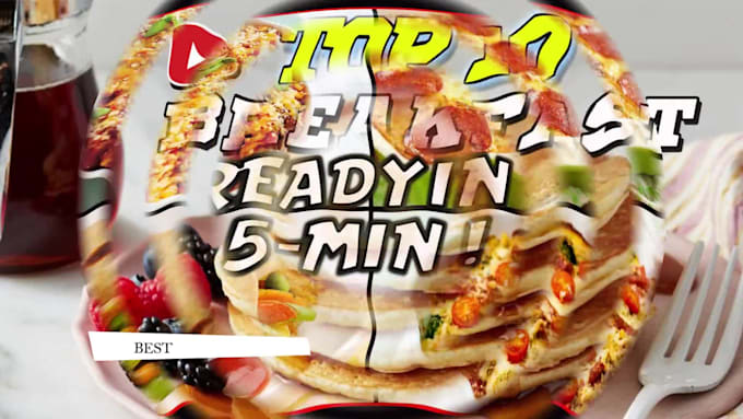 create professional HD youtube thumbnail in 24h