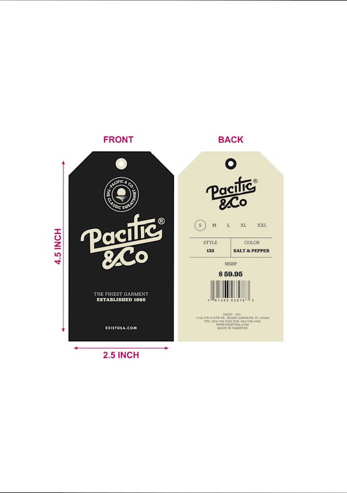 create a qr code, barcode label, tags, stickers in 1 hour