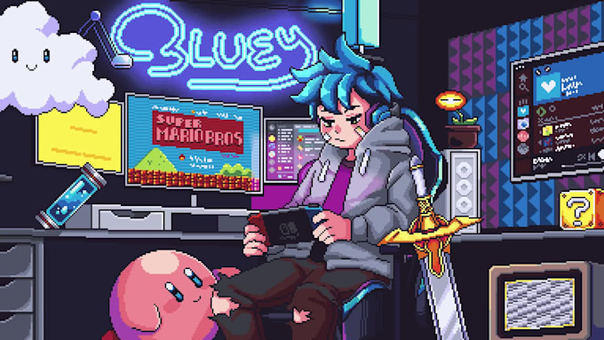 make you into a pixel art