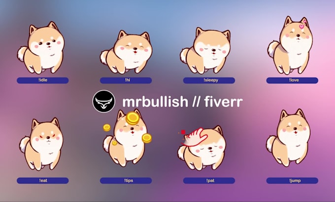 make your pet as companion for your twitch live stream