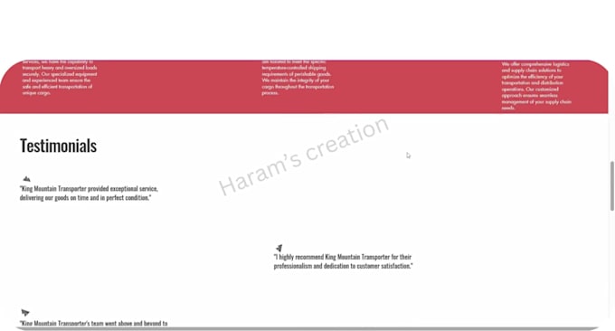 design a modern responsive and user friendly website