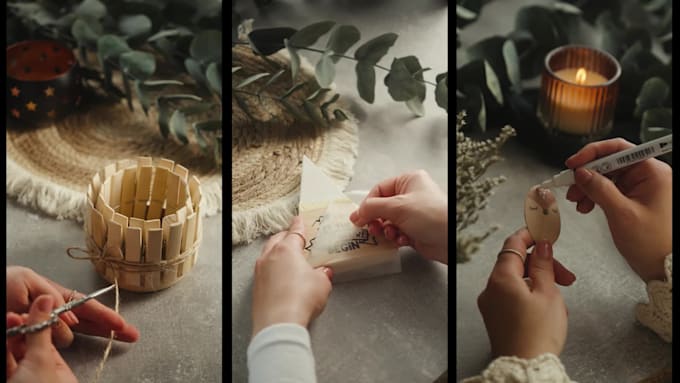 create DIY videos for social media 4k