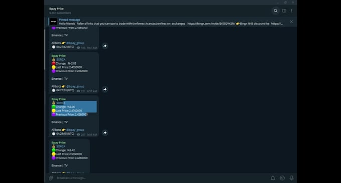 build any custom crypto bots for telegram or discord