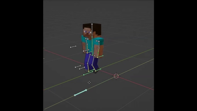 Basic ik rigging in blender by Mr_isometric | Fiverr