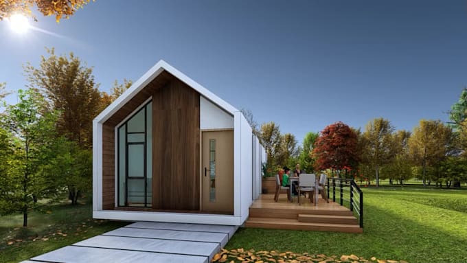 make a animate interior and outdoor