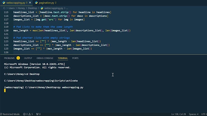 fast and accurate web scraping and data extraction
