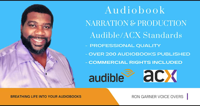 narrate your audiobook to acx audible standards