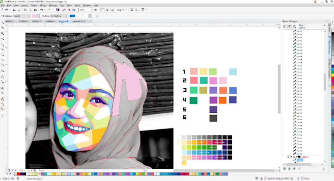 make your photo into awesome wpap pop art potrait