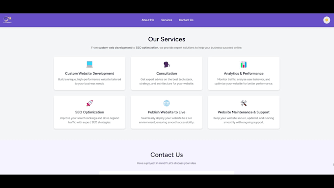 develop a corporate website