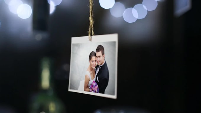 wedding, anniversary, birthday gift video slideshow