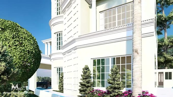 design high quality 3d renders in 8k with 3ds max