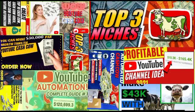 create cash cow youtube, top 10 viral cash cow channel video editing