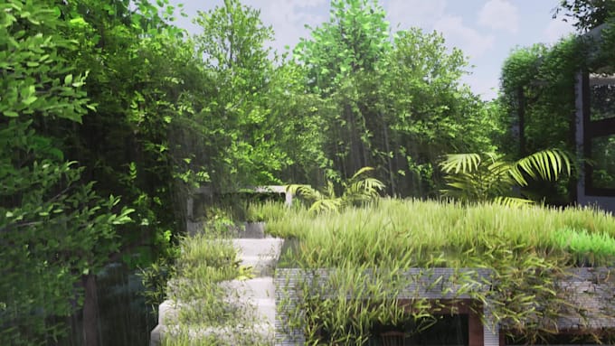 design exterior building design and 3d animation