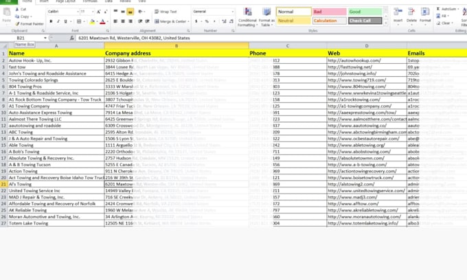 be your  VA in b2b lead generation ,google map scraping and phone number list