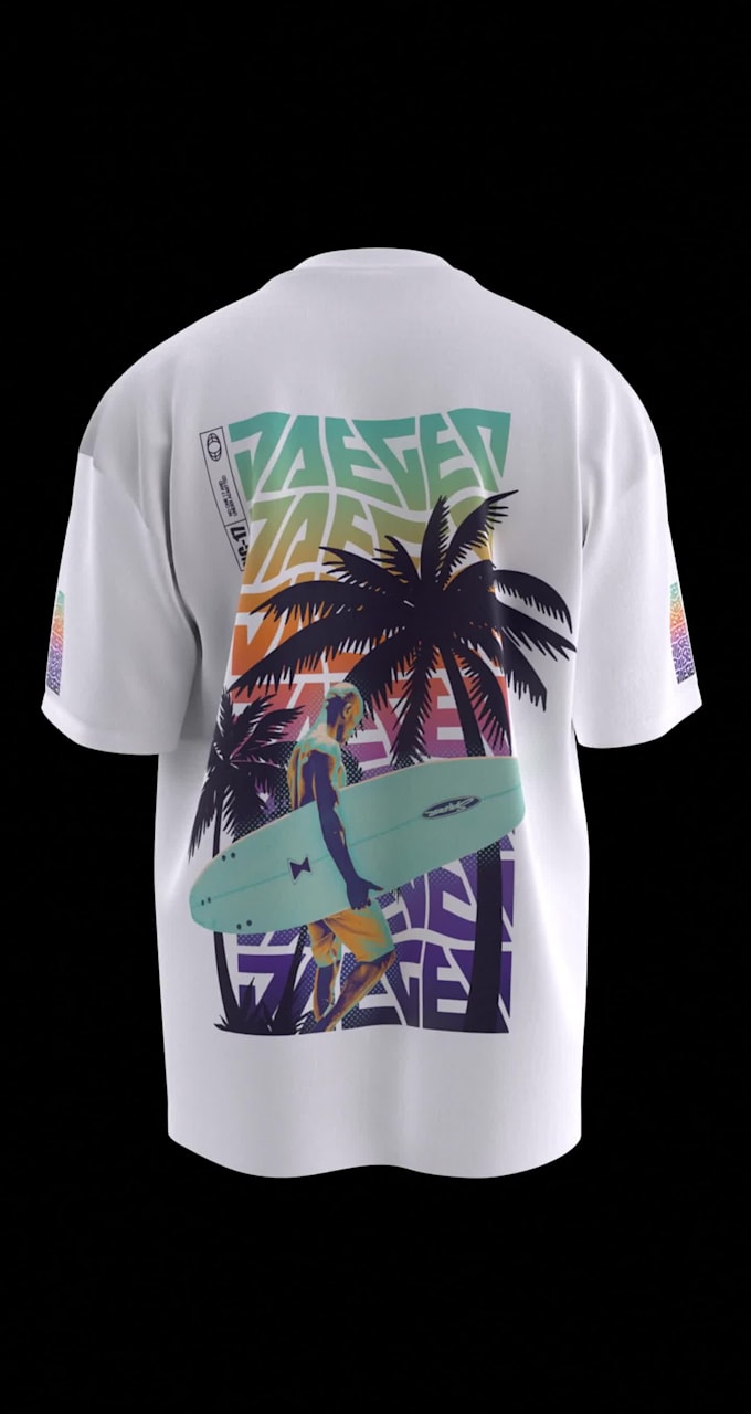 create a streetwear design for your t shirt