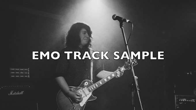 record an emo song or track for you