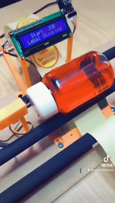Provide automatic label sticking machine data by Experimentuae | Fiverr