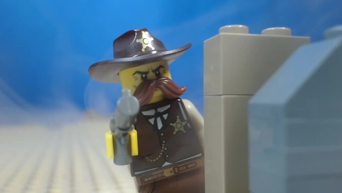 create a high quality lego animation