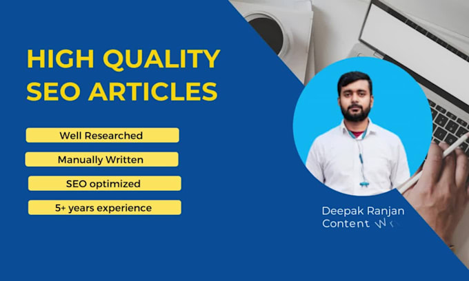do SEO article writing, content writing and blog writing