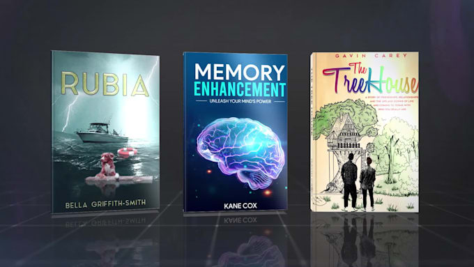 design professional book cover or ebook cover