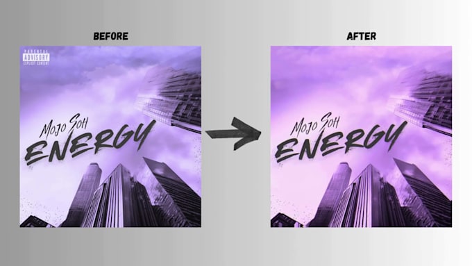 Make a visualizer for your cover art by Camarya | Fiverr