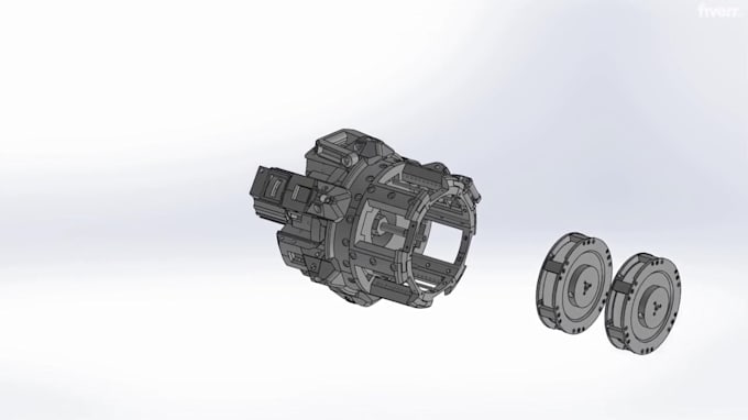 do 3d modelling of mechanical products on solid work