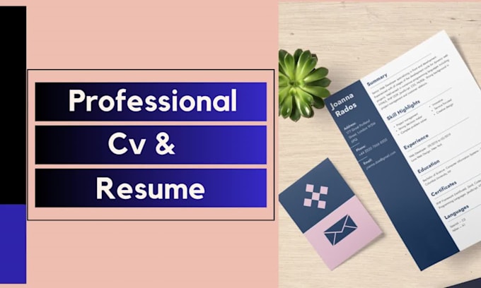 deliver professional cv and resume writing services