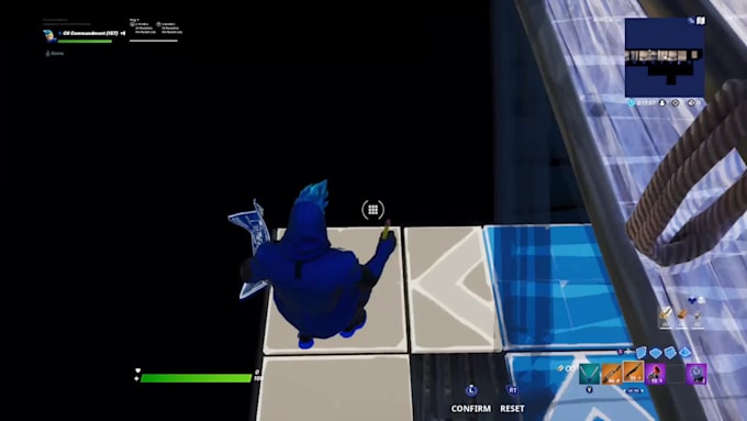 teaching how to edit faster on controller fortnite