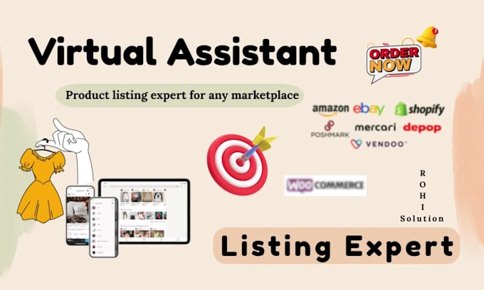 be your product lister for poshmark, ebay, depop and vendoo