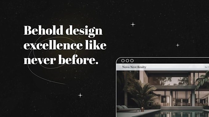 create a stunning landing page design