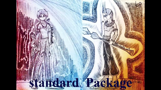 draw any character or avatar or oc traditionally