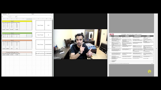 give a quick ielts speaking score