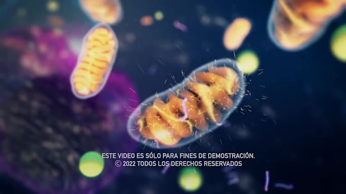 create a science and medical animation with visual effects