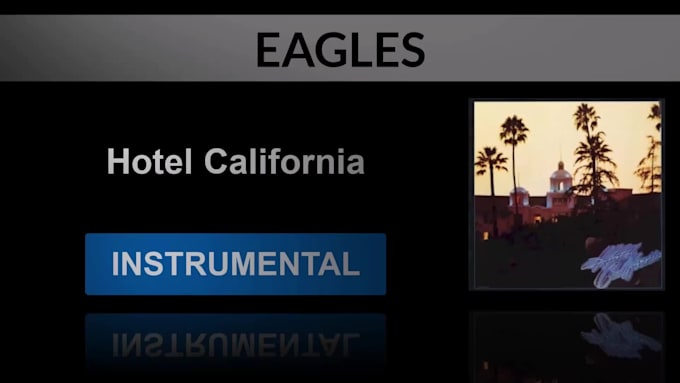 extract or remove drums bass or guitars creating backing track