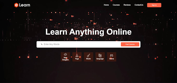can build a website