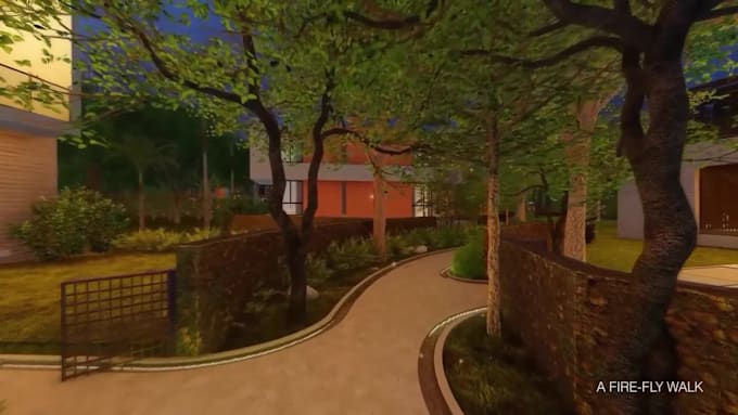 create roof top backyard garden firm house design realistic visualization