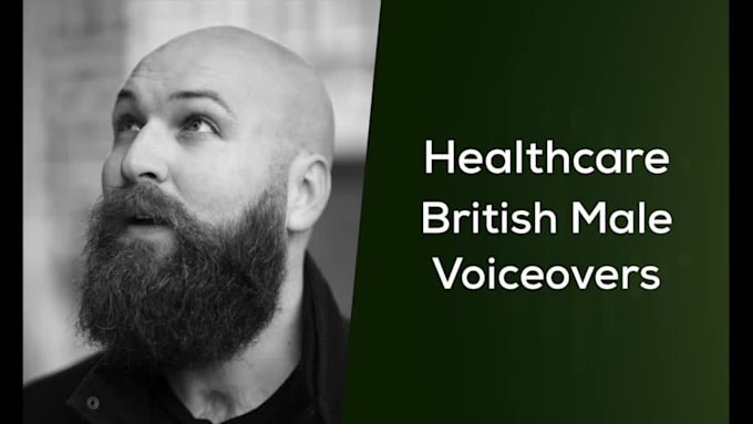 record a trustworthy UK voiceover for technical medical scripts